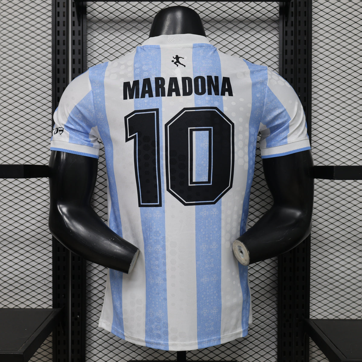 Argentina #10 Maradona Tribute Home Jersey – Player Edition