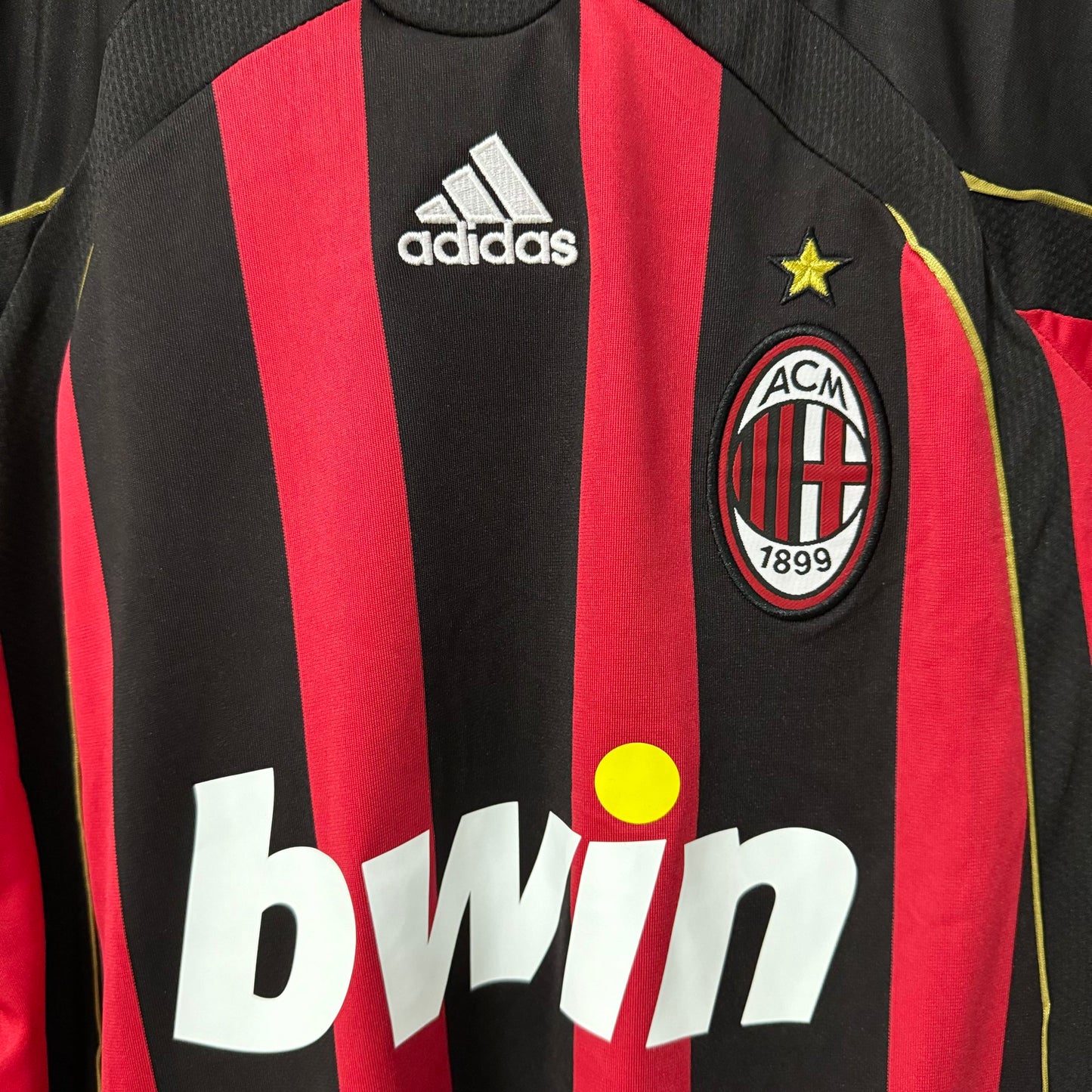 AC Milan 2006/07 Home Long-Sleeve Retro Jersey