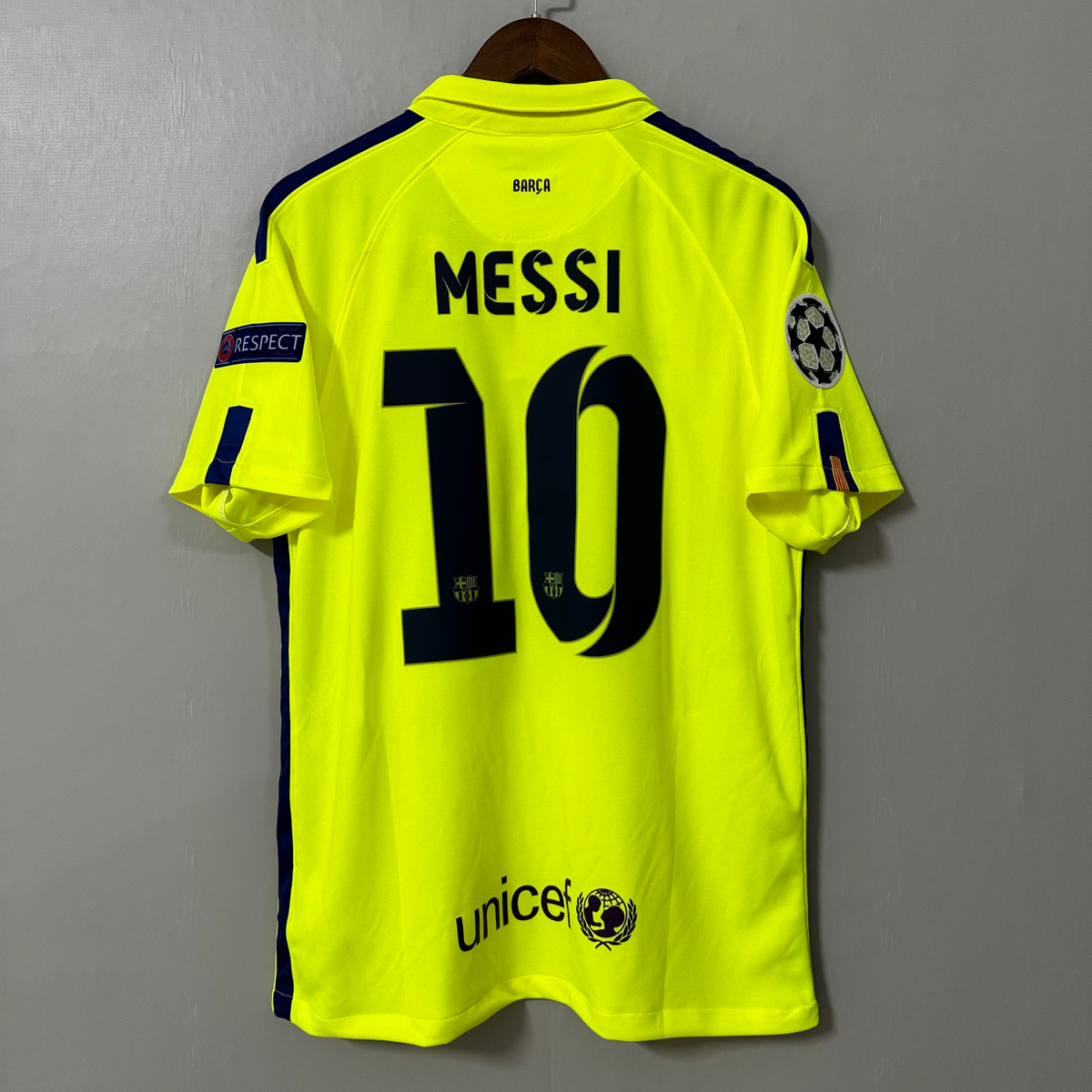 Barcelona 2014/15 Away (Third Kit) Retro Jersey