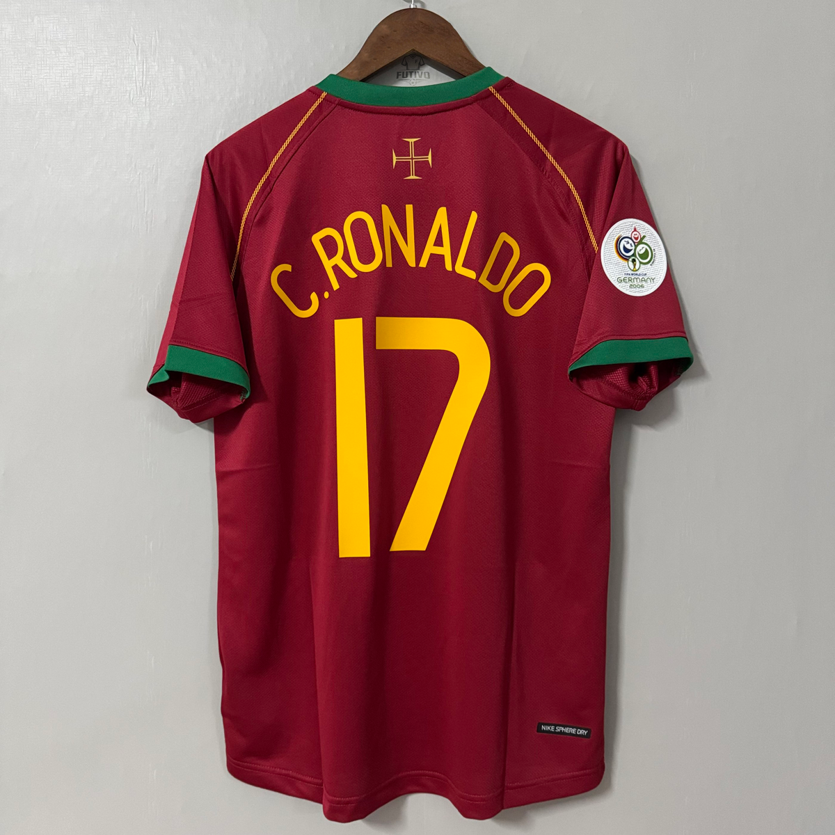 Portugal 2006 World Cup Home Retro Jersey