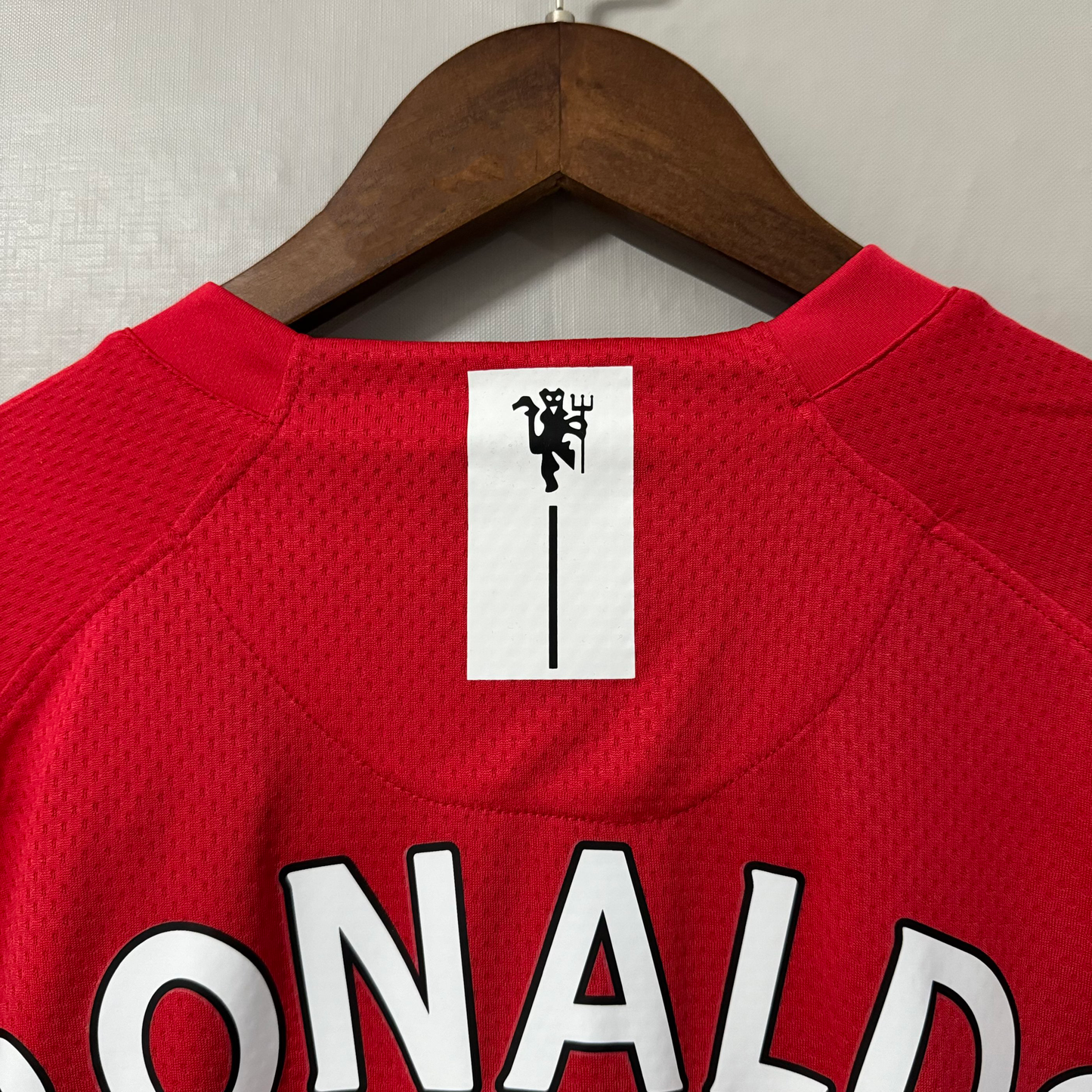 Manchester United 2007/08 Home (League) Long-Sleeve Retro Jersey