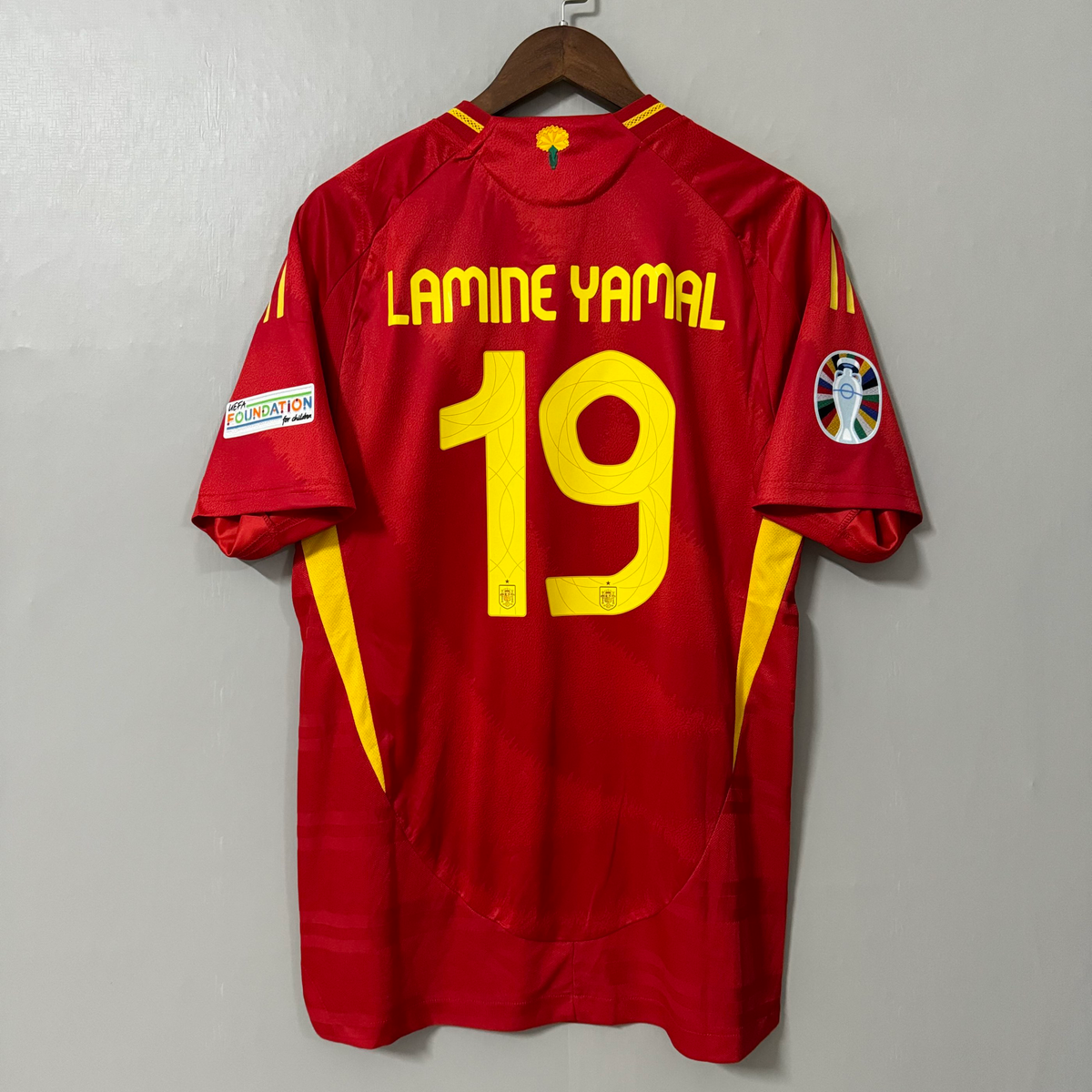 Spain 2024 Home Jersey – Player Edition