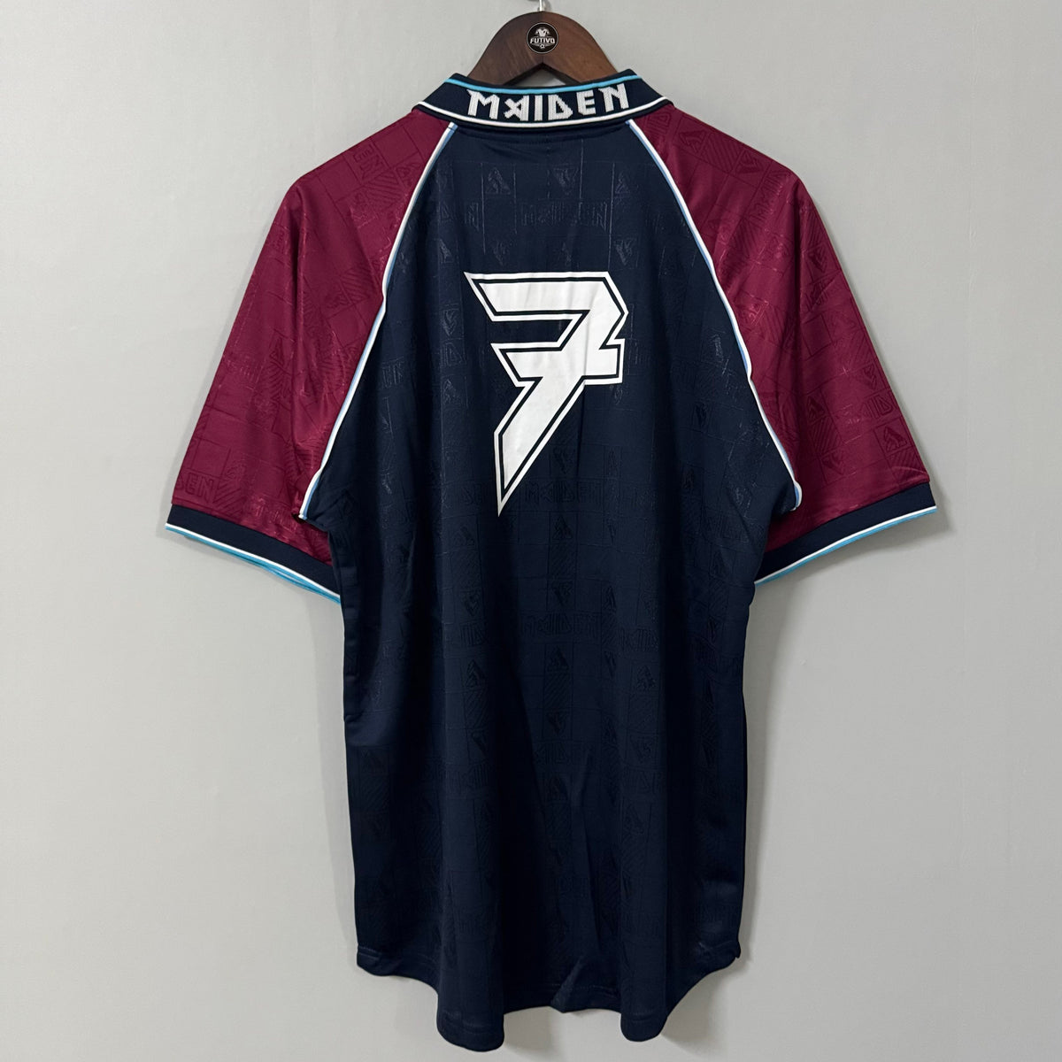 West Ham United x Iron Maiden 1999 Home Retro Jersey