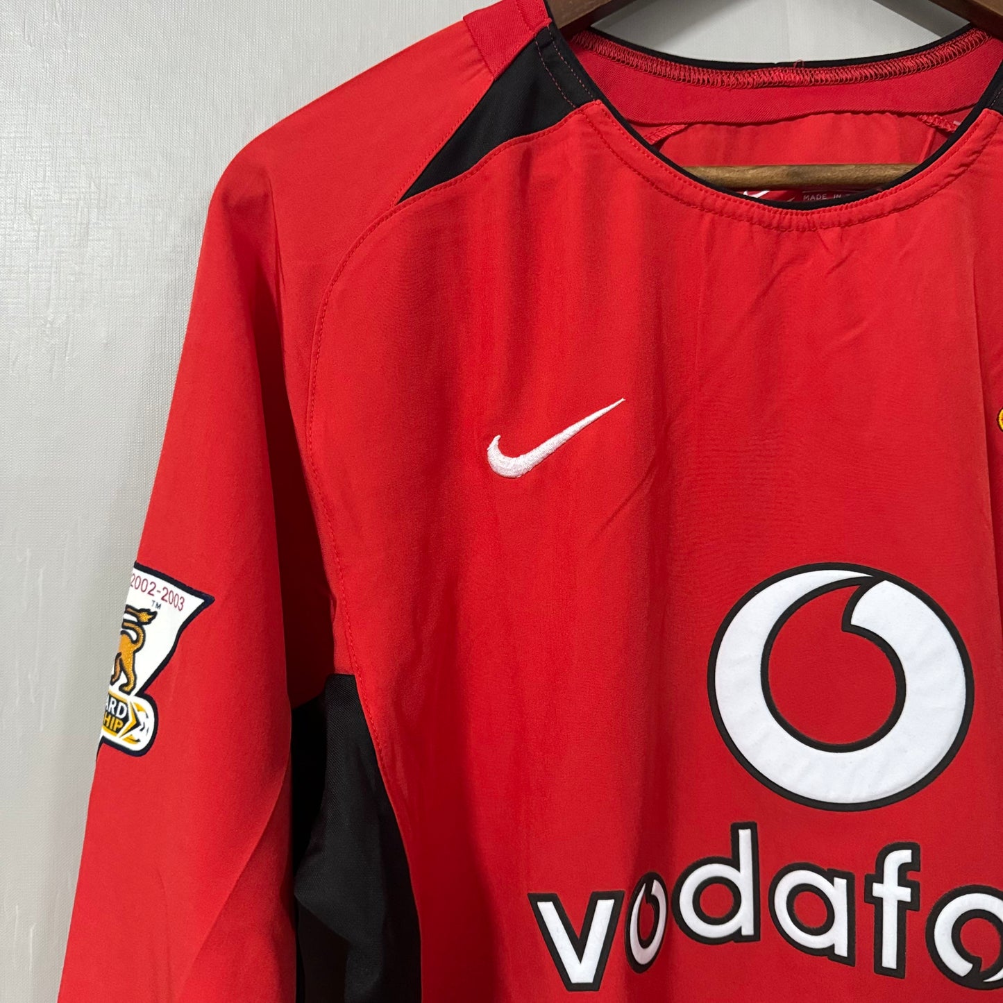 Manchester United 2003/04 Home Long-Sleeve Retro Jersey