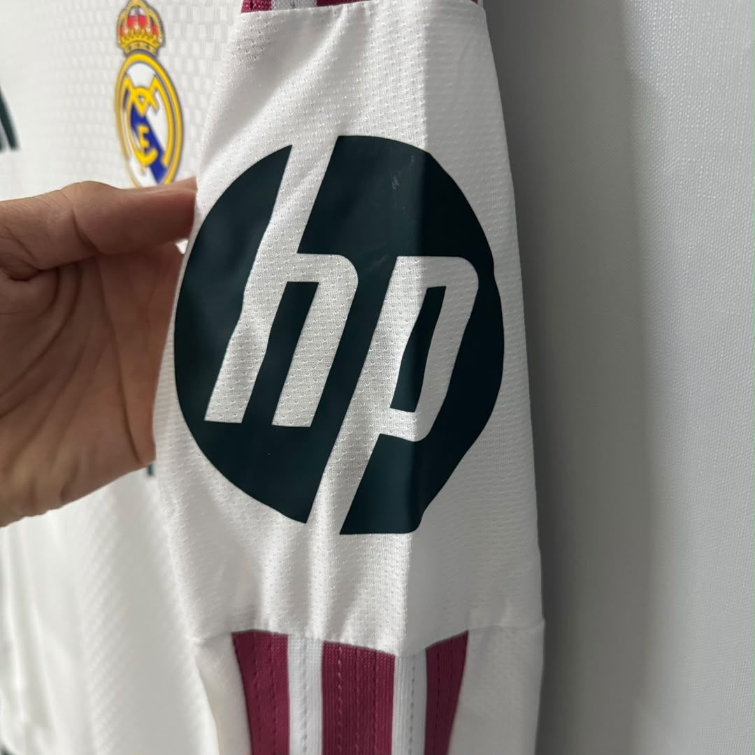 Real Madrid 2026/27 Home Long-Sleeve Jersey – Player Edition