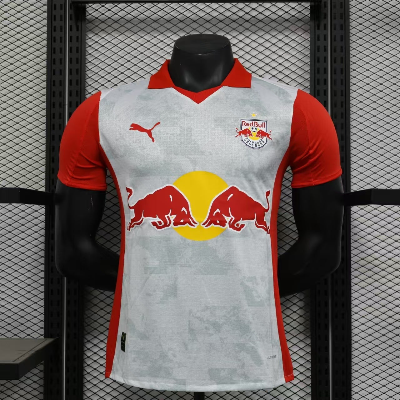 RB Salzburg 2025/26 Home Jersey – Player Edition
