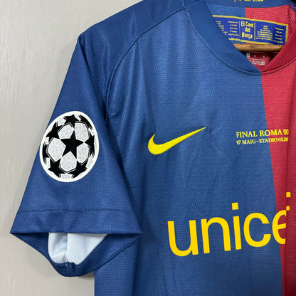 Barcelona 2008/09 Home (UCL Final) Retro Jersey