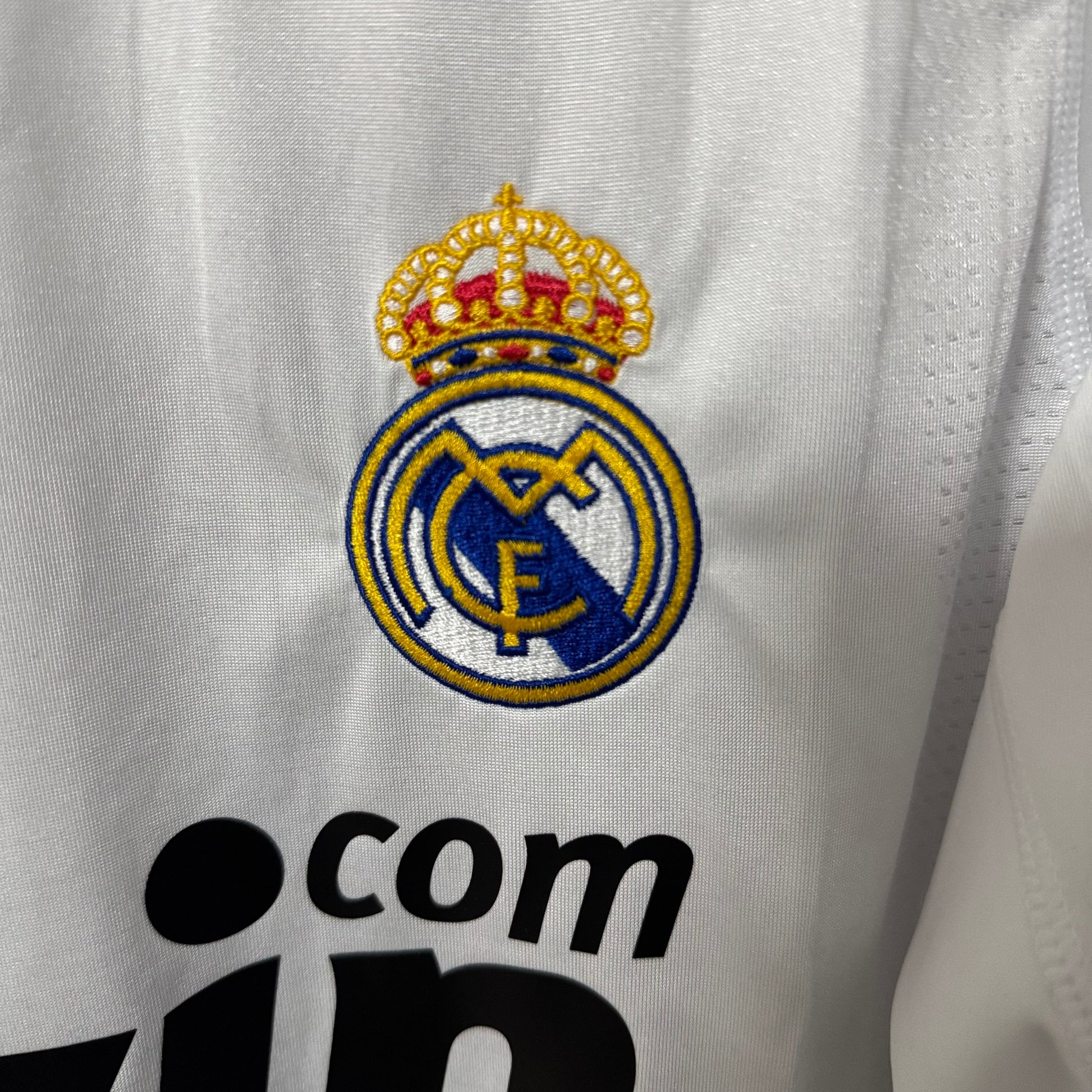 Real Madrid 2009/10 Home Long-Sleeve Retro Jersey