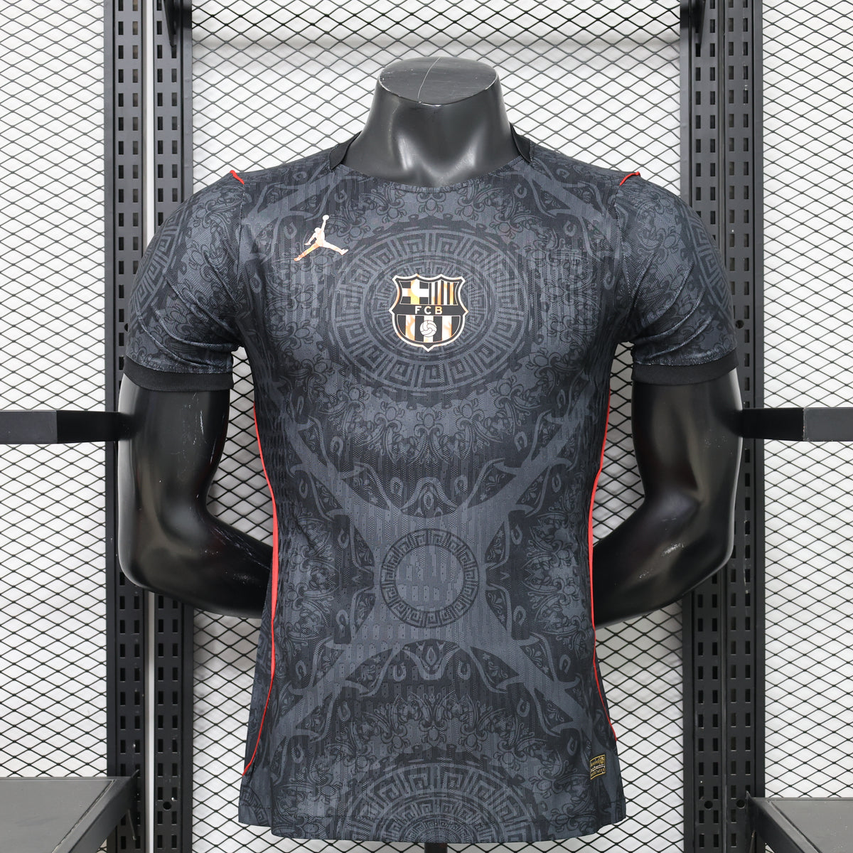 Barcelona 2025/26 Fan-Made Special Black Jersey – Player Edition