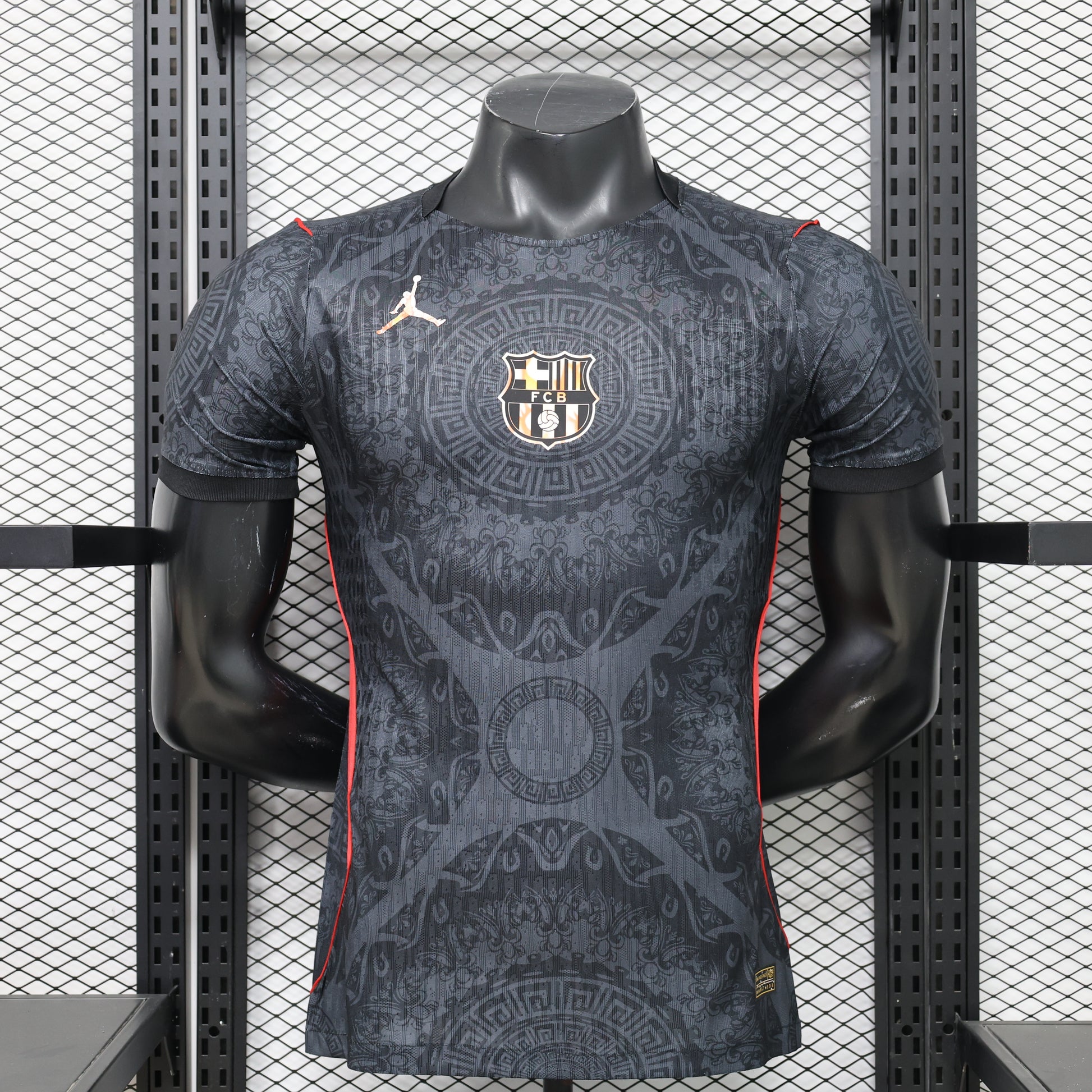 Barcelona 2025/26 Fan-Made Special Black Jersey – Player Edition