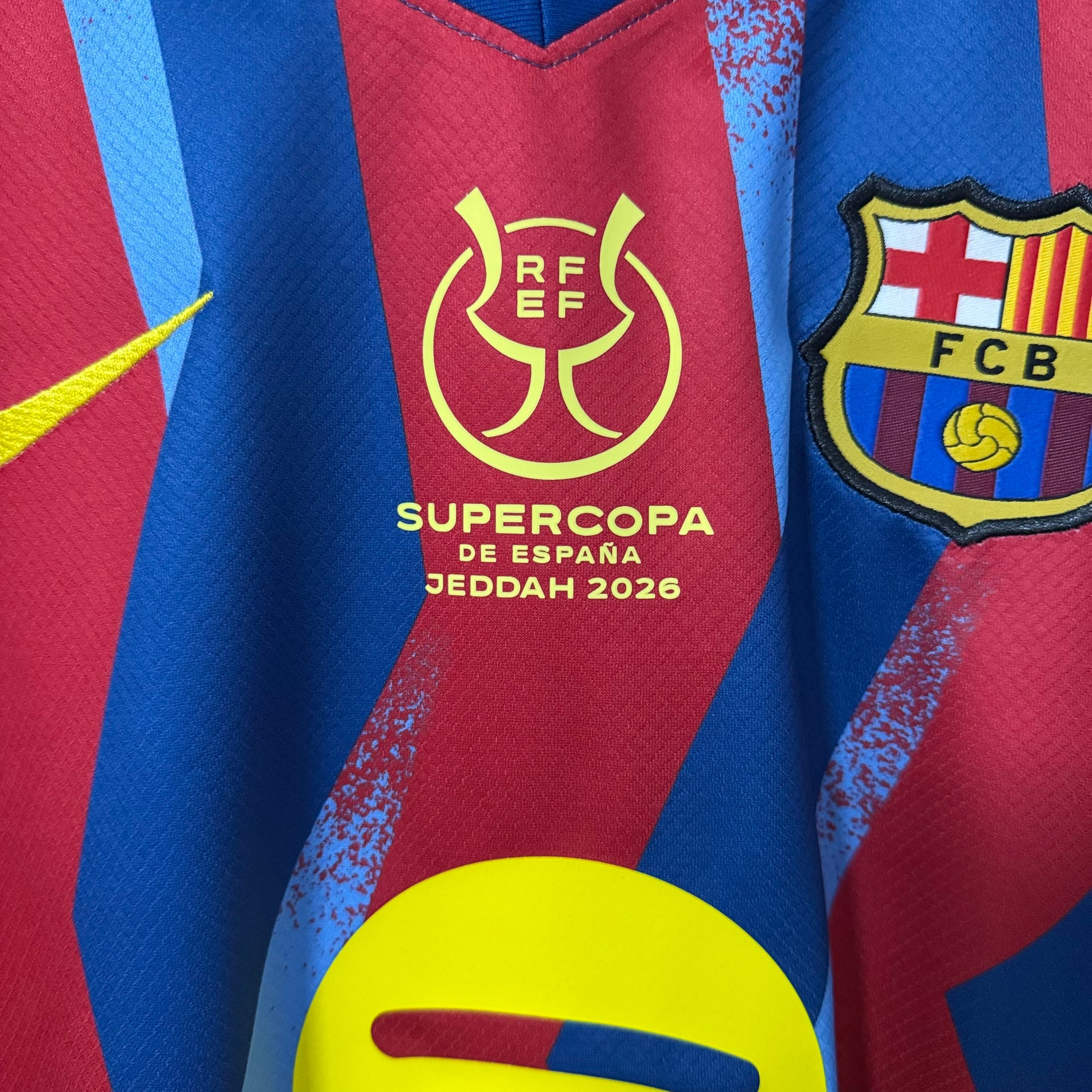 Barcelona 2025/26 Spanish Super Cup Champions Jersey