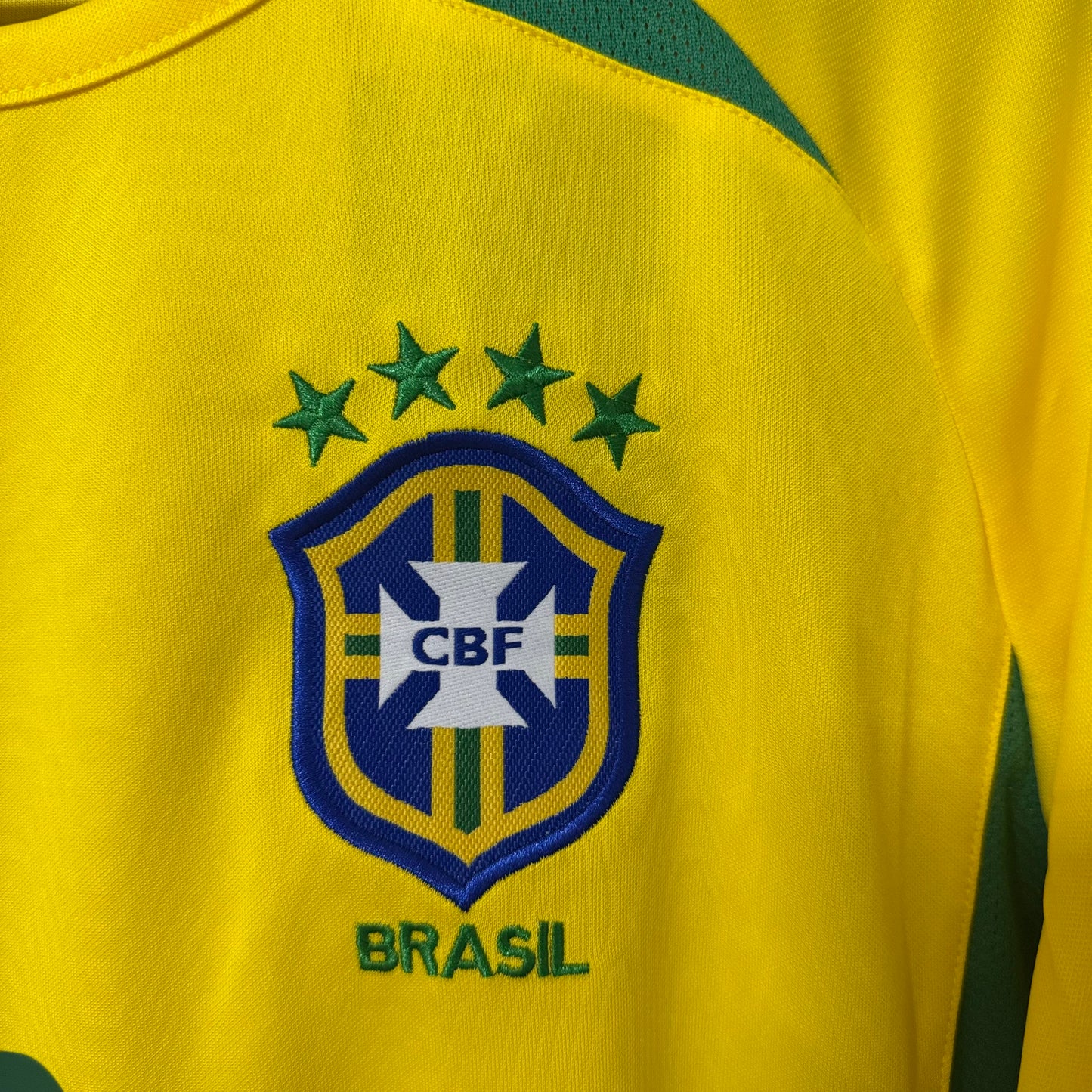 Brazil 2002 World Cup (Champions) Home Retro Jersey