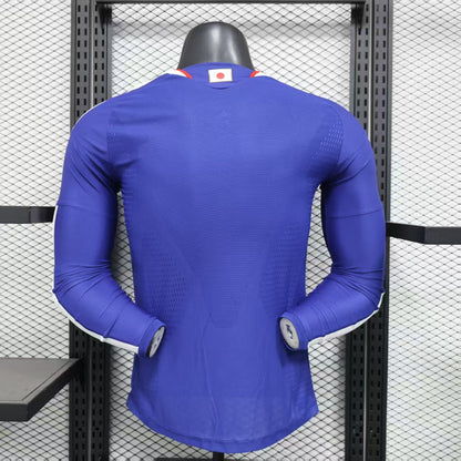 Japan 2026 World Cup Home Long-Sleeve Jersey – Player Edition
