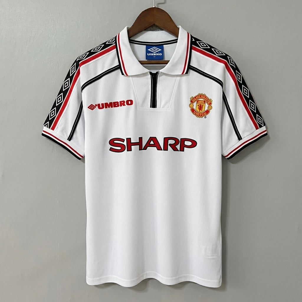 Manchester United 1998/99 Special Commerative White Jersey