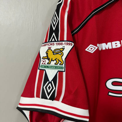 Manchester United 1998/00 Home Retro Jersey