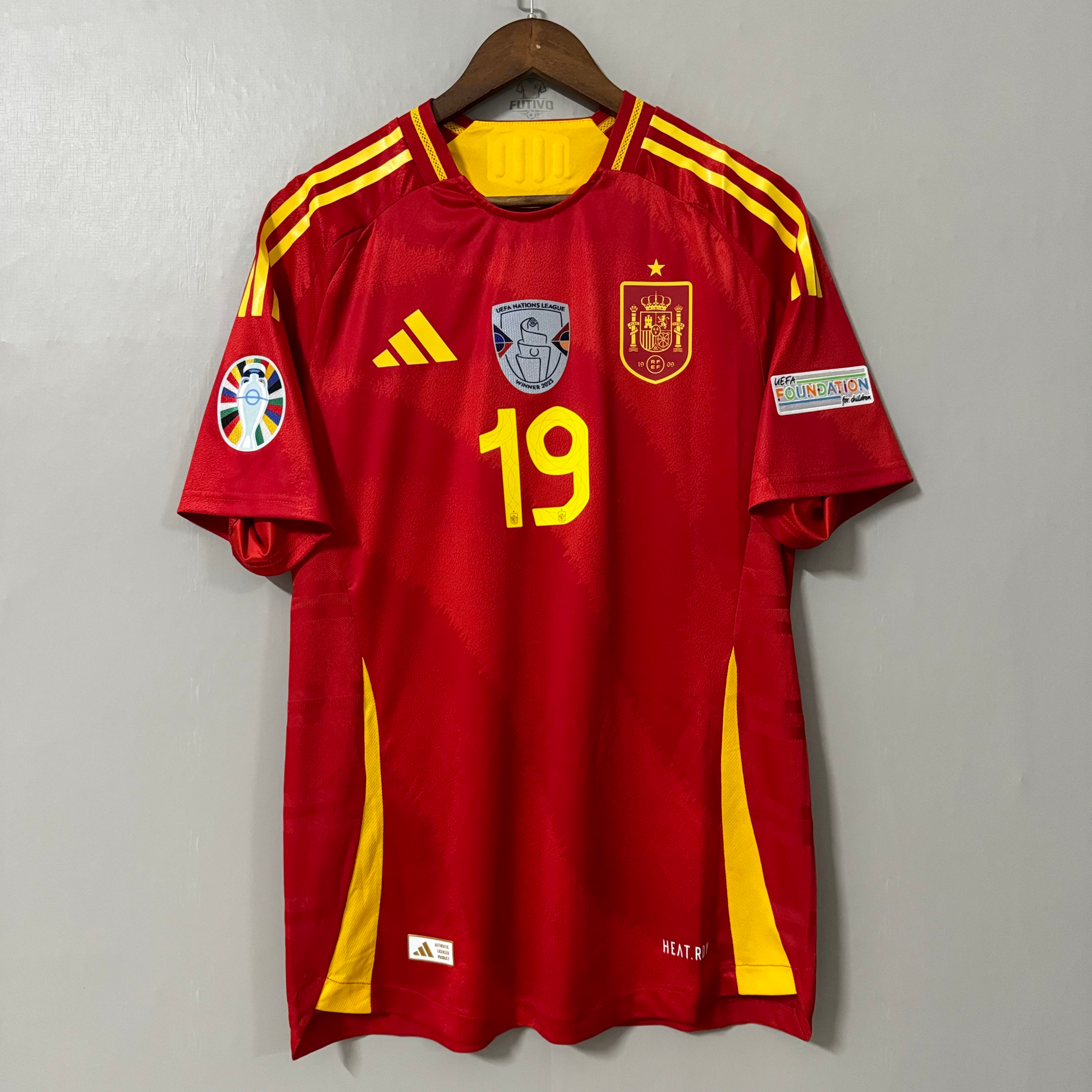 Spain 2024 Home Jersey – Player Edition
