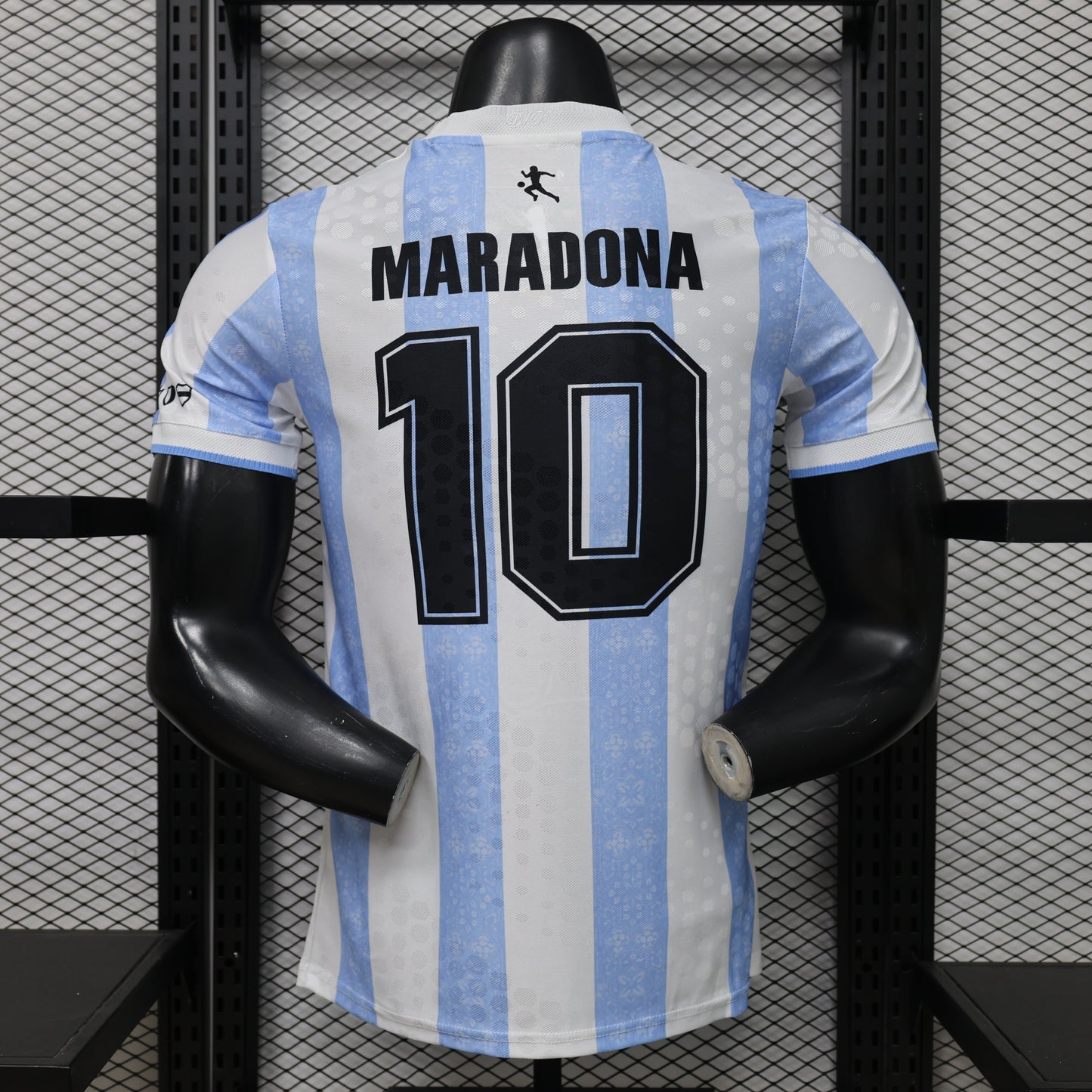 Argentina #10 Maradona Tribute Home Jersey – Player Edition