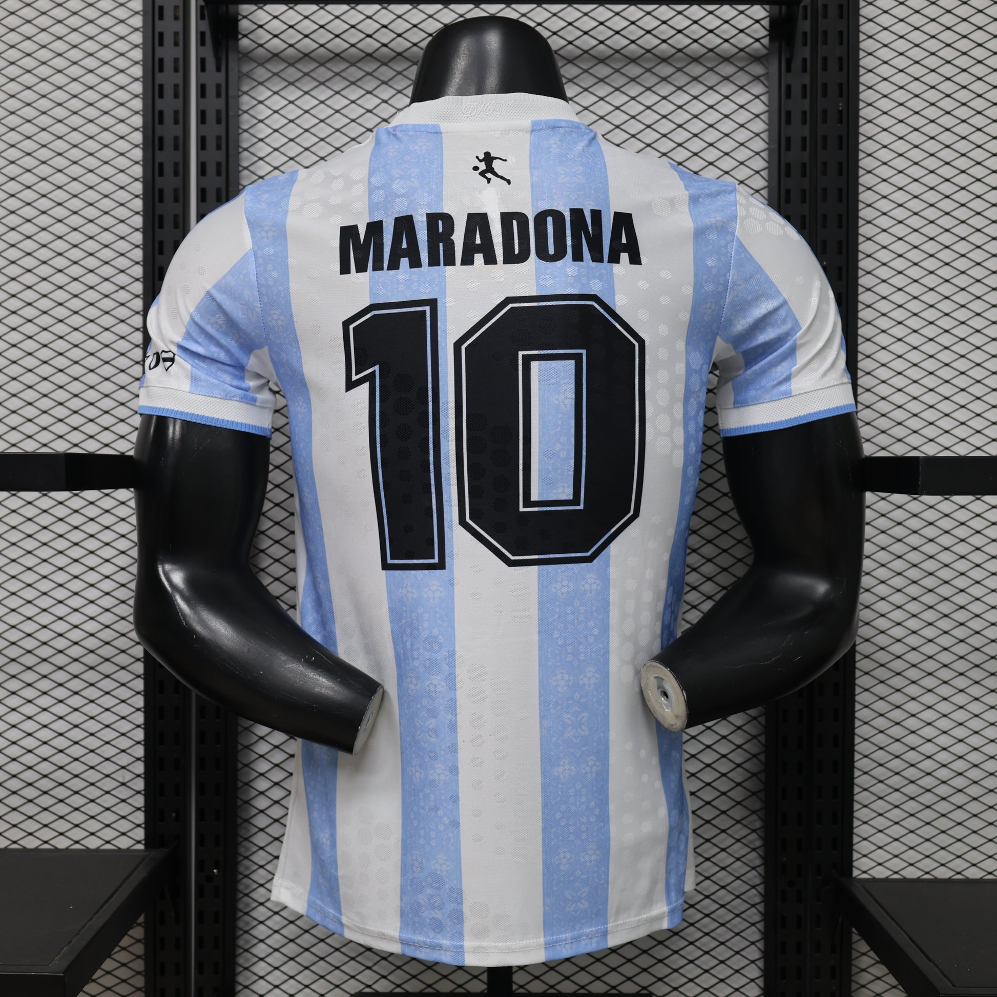 Argentina #10 Maradona Tribute Home Jersey – Player Edition