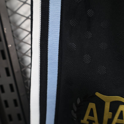 Argentina 50th Anniversary 2024/25 Black Shorts – Player Edition