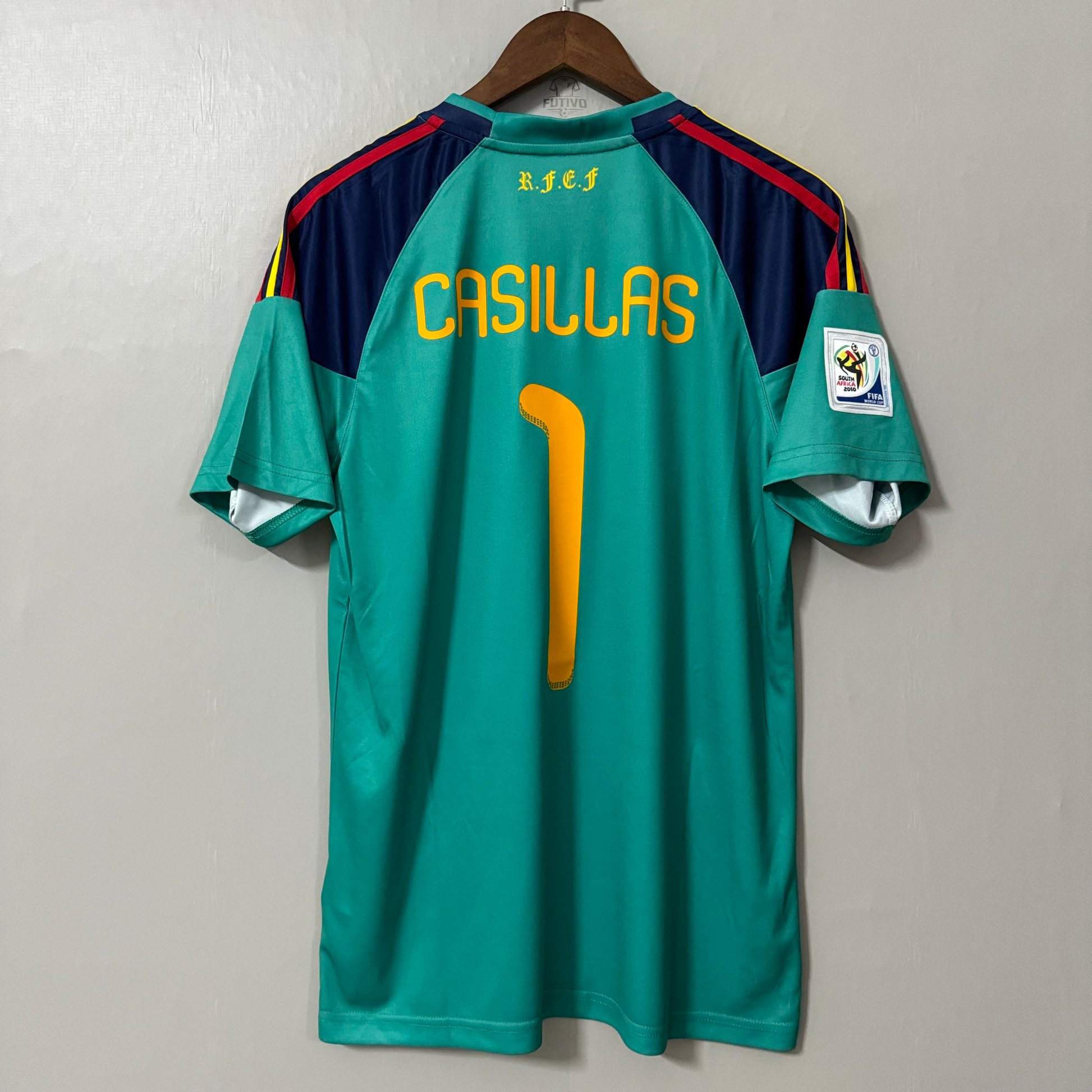 Spain 2010 World Cup Goalkeeper Jersey (Home)