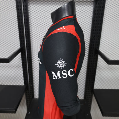 AC Milan 2026/27 Home Long-Sleeve Jersey – Player Edition