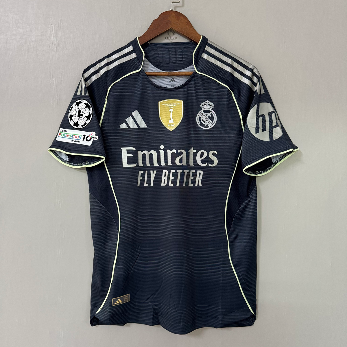 Real Madrid 2025/26 Away Jersey – Player Edition
