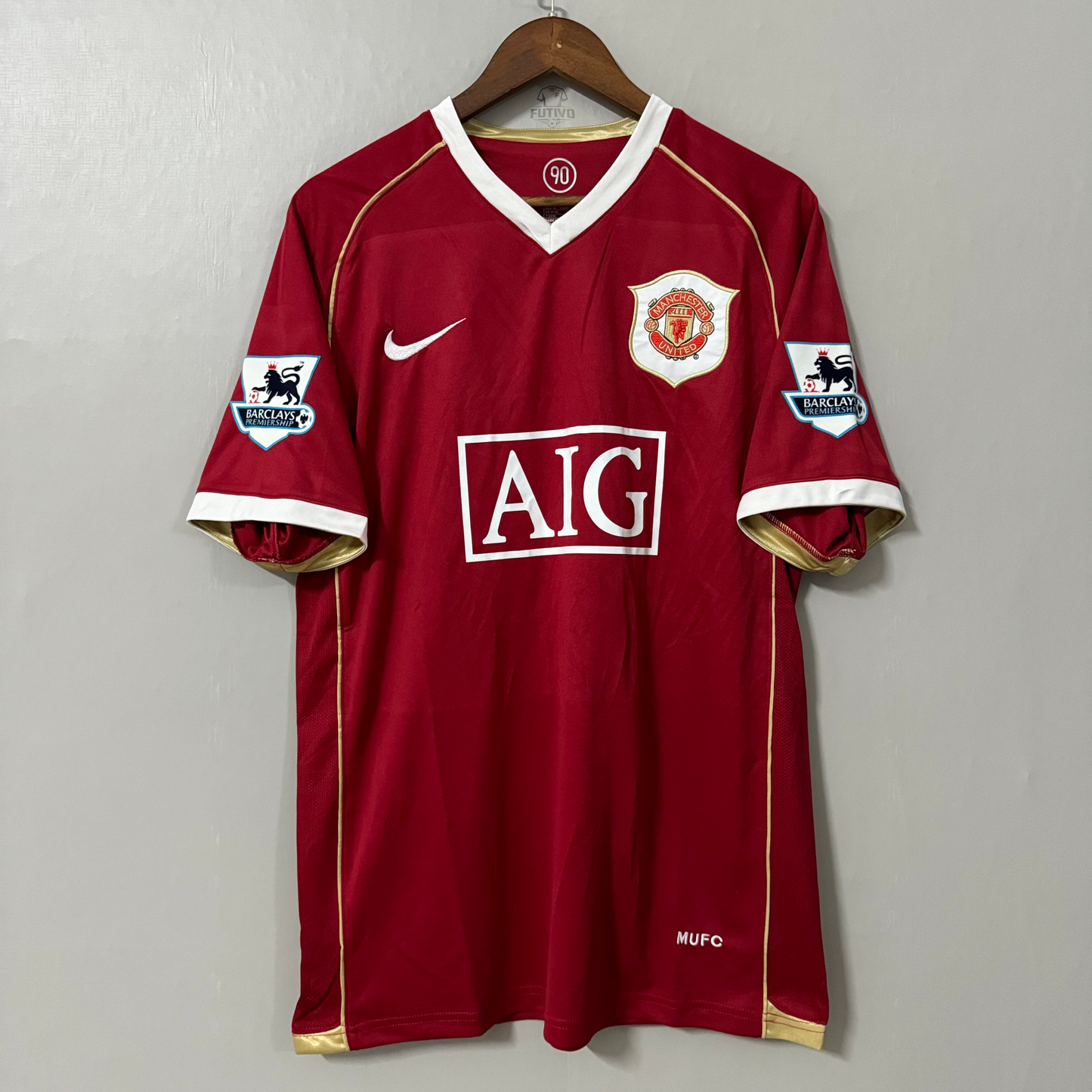 Manchester United 2006/07 Home Retro Jersey