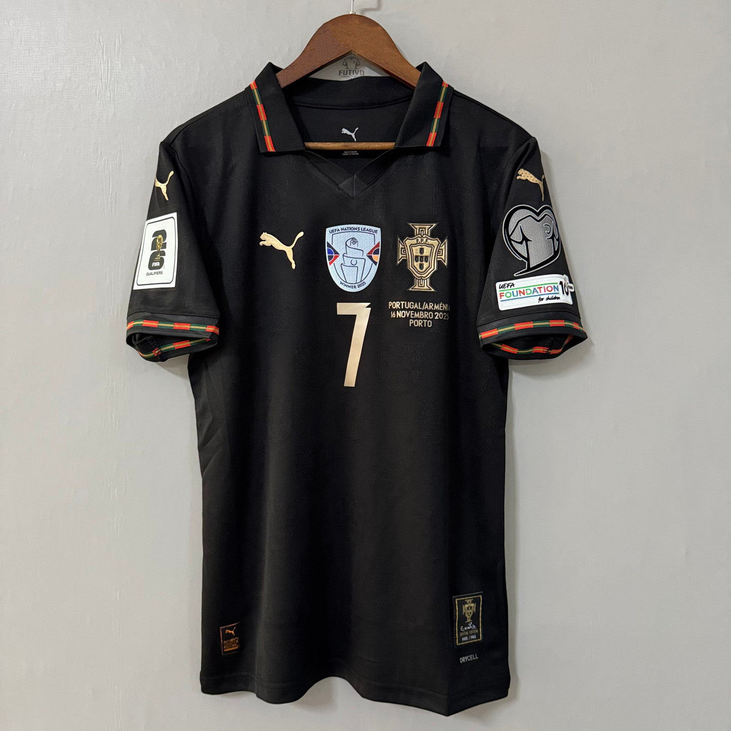 Portugal 2025/26 Eusébio Special Edition Jersey – Player Edition