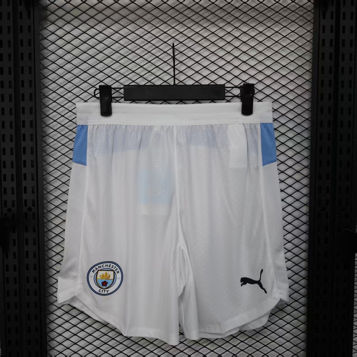 Manchester City 2025/26 Home Shorts – Player Edition