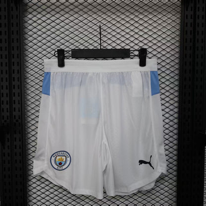 Manchester City 2025/26 Home Shorts – Player Edition