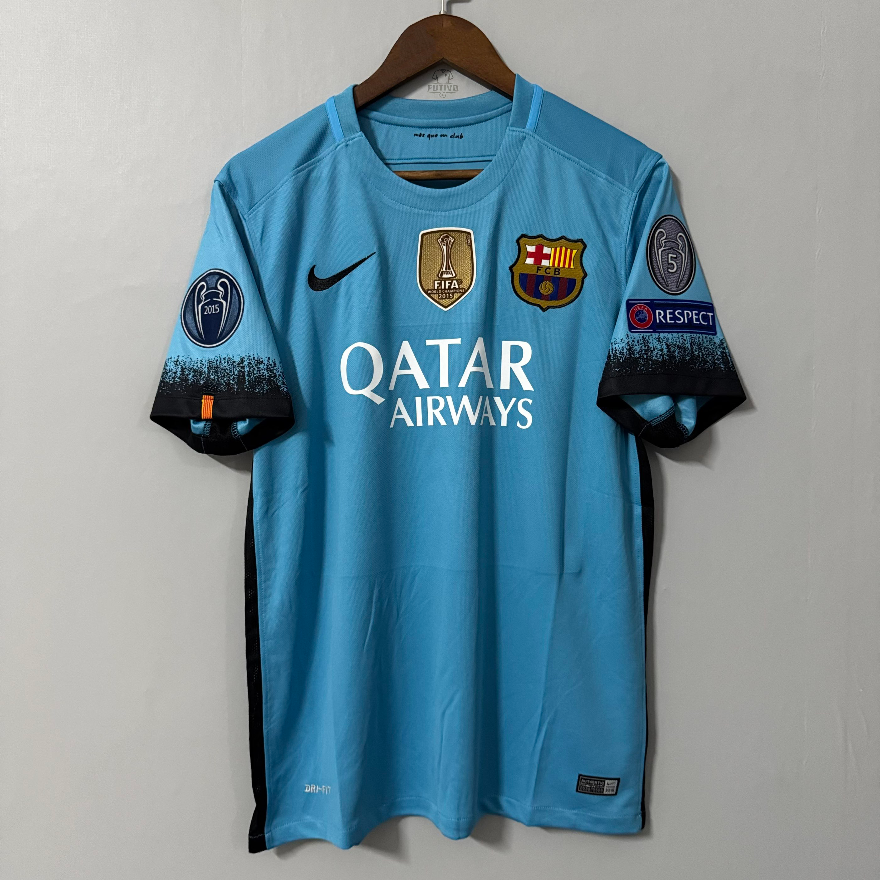 Barcelona 2015/16 Away (Third Kit) Retro Jersey – Futivo