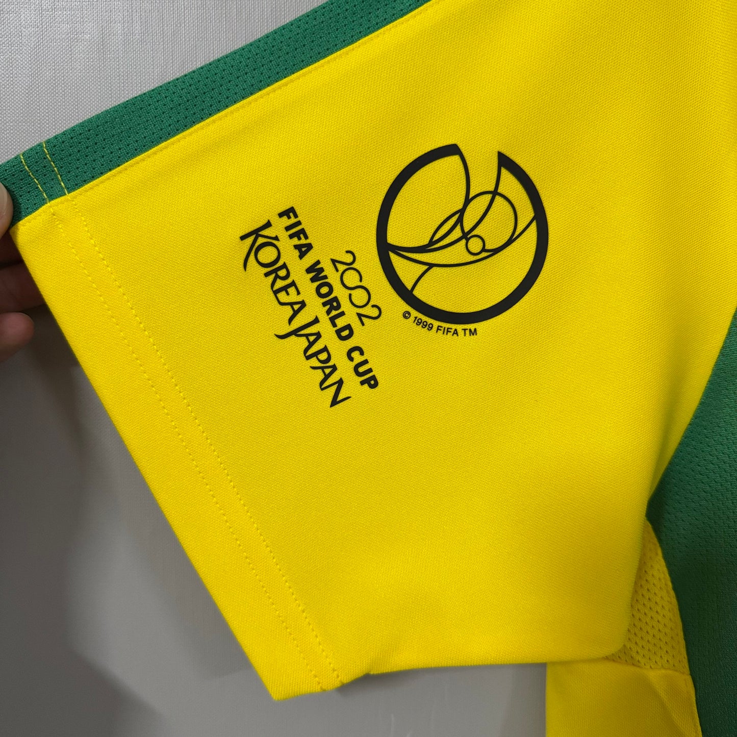 Brazil 2002 World Cup (Champions) Home Retro Jersey