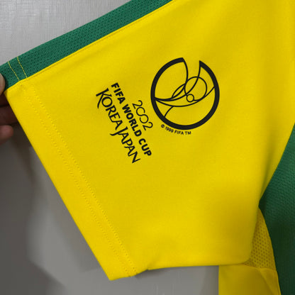 Brazil 2002 World Cup (Champions) Home Retro Jersey