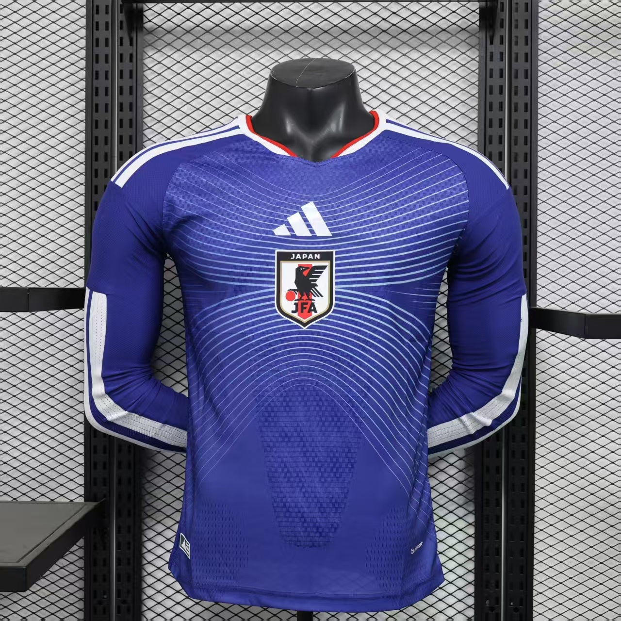 Japan 2026 World Cup Home Long-Sleeve Jersey – Player Edition
