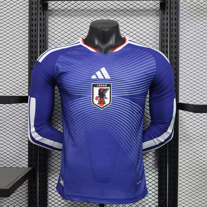 Japan 2026 World Cup Home Long-Sleeve Jersey – Player Edition