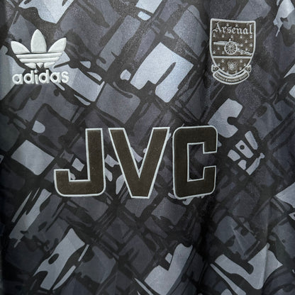 Arsenal 1990/92 JVC Blackout Retro Jersey – Special Edition