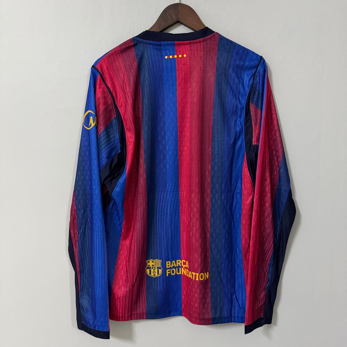 Barcelona 2026/27 Home Long-Sleeve Jersey – Player Edition