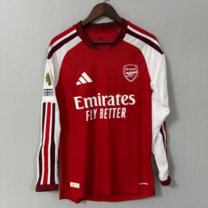 Arsenal 2026/27 Home Long-Sleeve Jersey – Player Edition