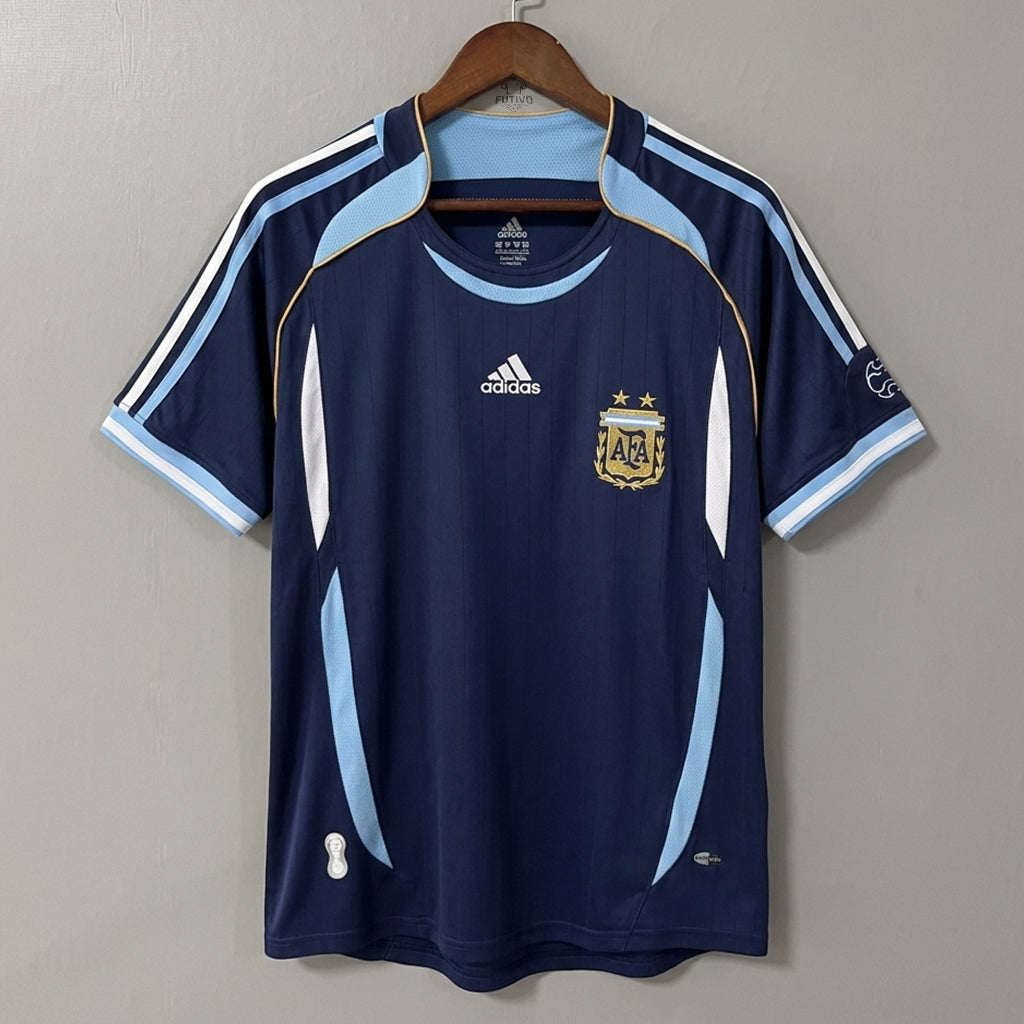 Argentina 2006 World Cup Away Retro Jersey
