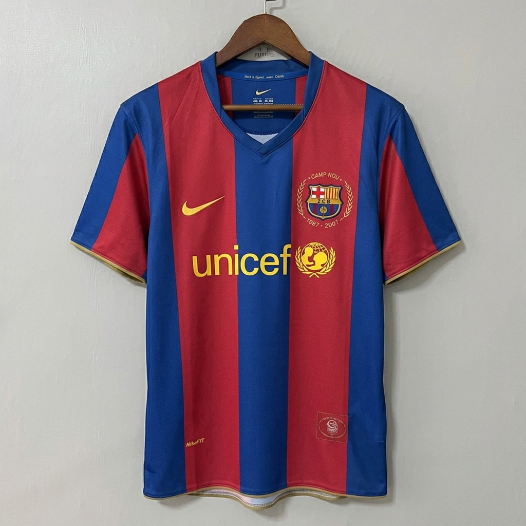 Barcelona 2007/08 Home Retro Jersey