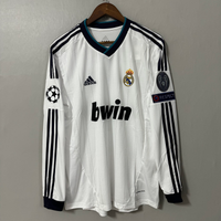 Real Madrid 2012/13 Home Long-Sleeve Retro Jersey
