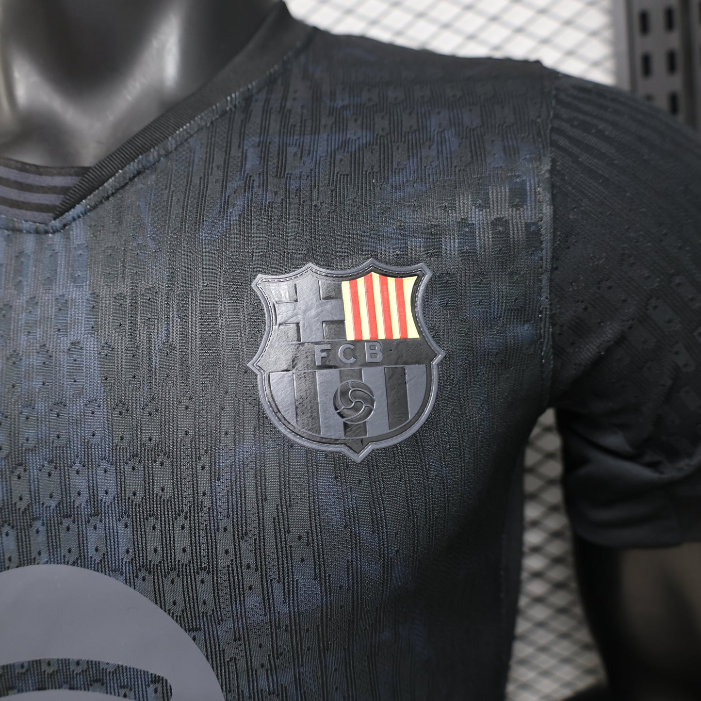 Barcelona 2026 Special Edition Shadow Black Jersey – Player Edition
