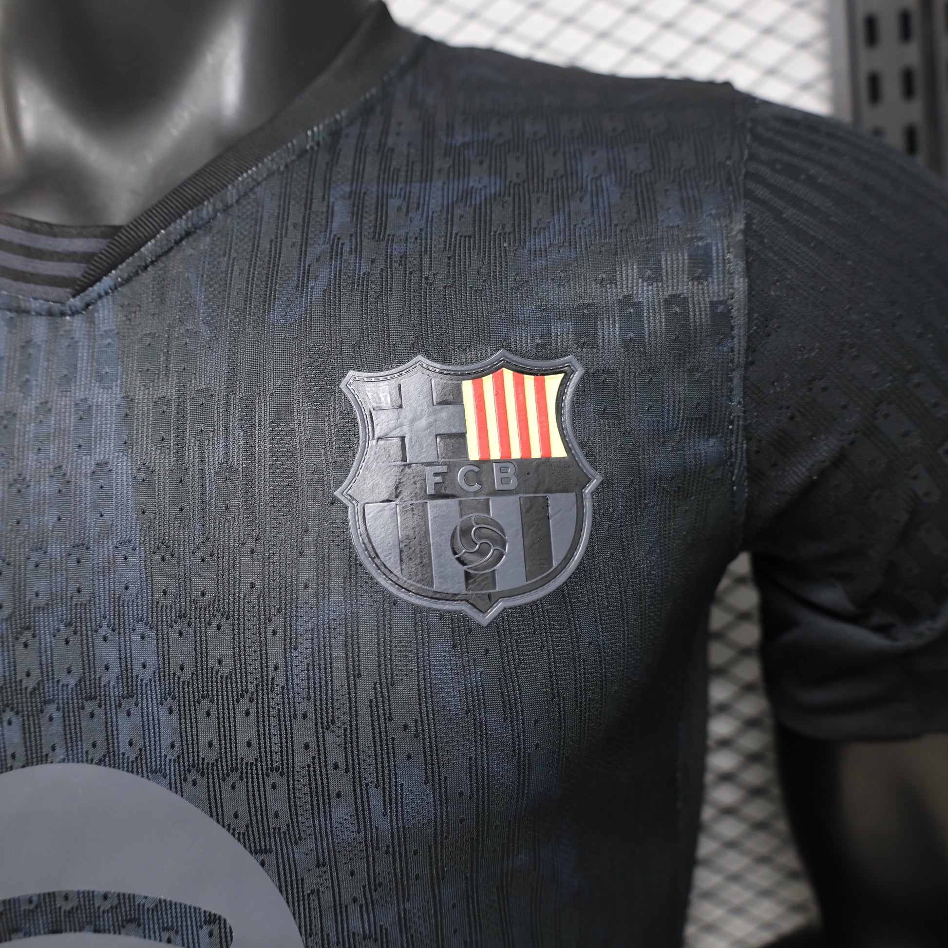 Barcelona 2026 Special Edition Shadow Black Jersey – Player Edition