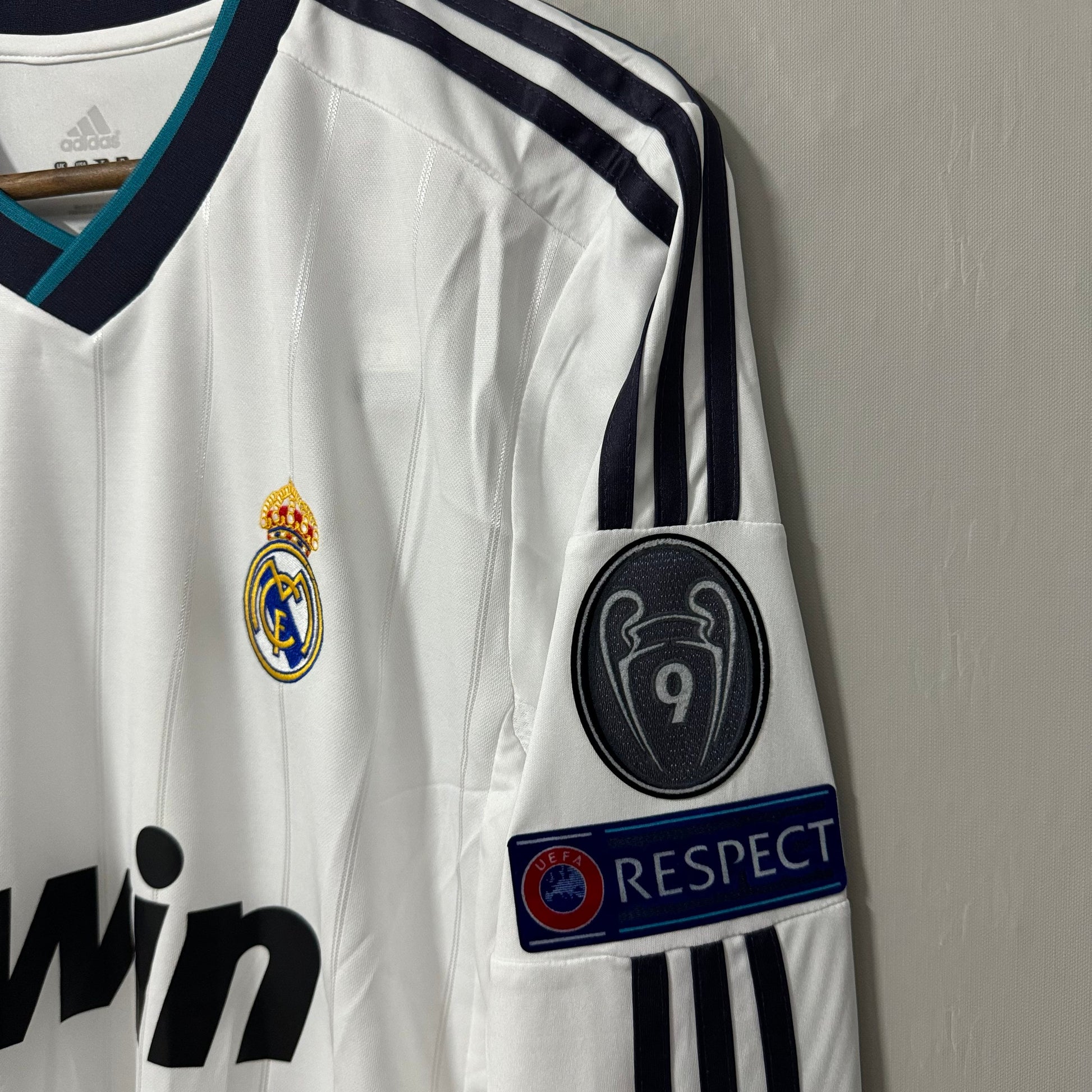 Real Madrid 2012/13 Home Long-Sleeve Retro Jersey