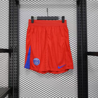 Paris Saint-Germain 2025/26 Away Red Shorts – Player Edition