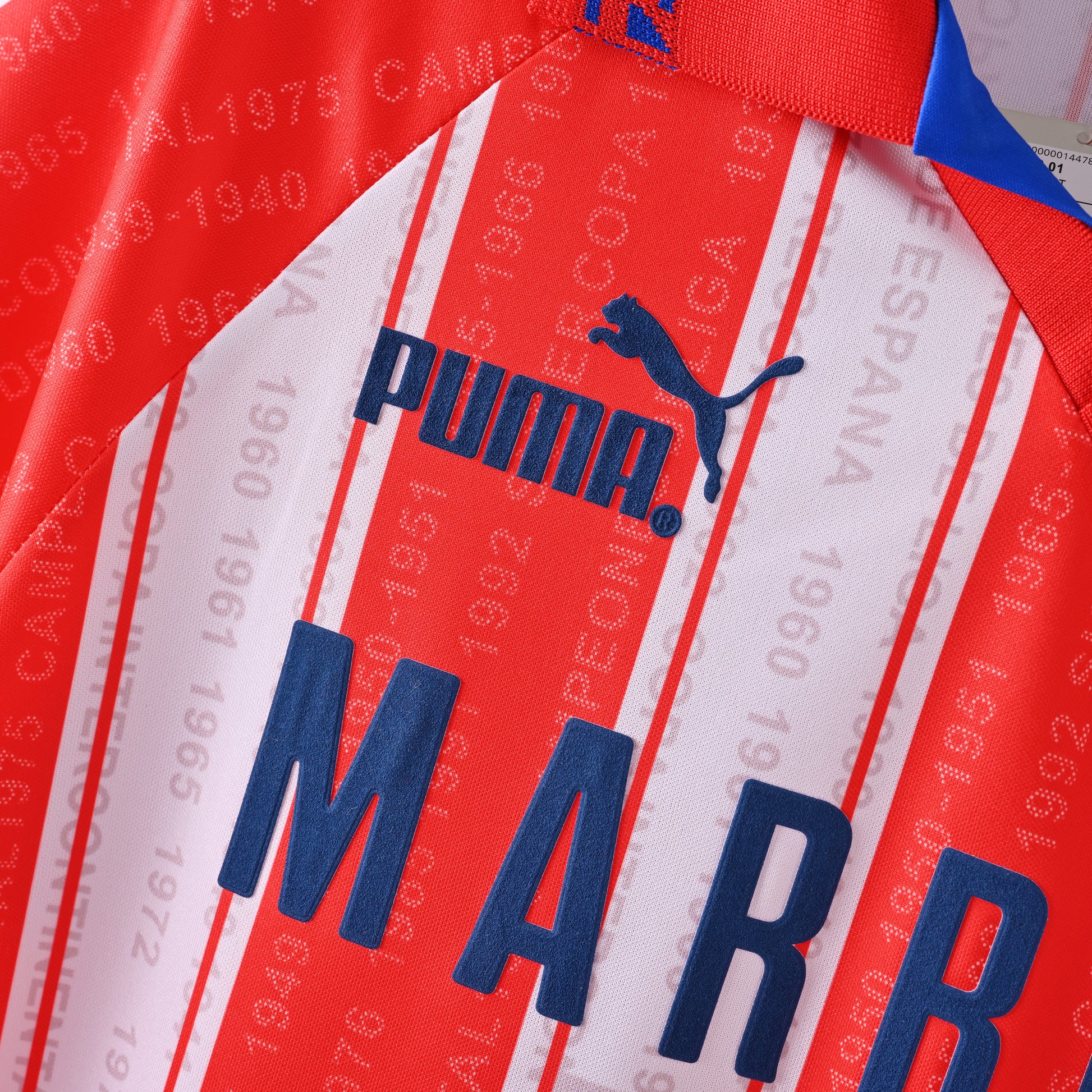 Atletico Madrid 1995/96 Home Retro Jersey