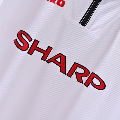 Manchester United 1998/99 Special Commerative White Jersey