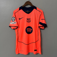 Barcelona 2025/26 Away (Third Kit) Jersey – Player Edition