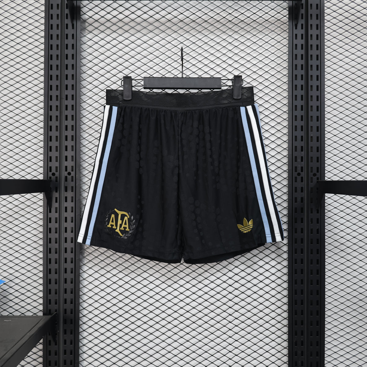 Argentina 50th Anniversary 2024/25 Black Shorts – Player Edition