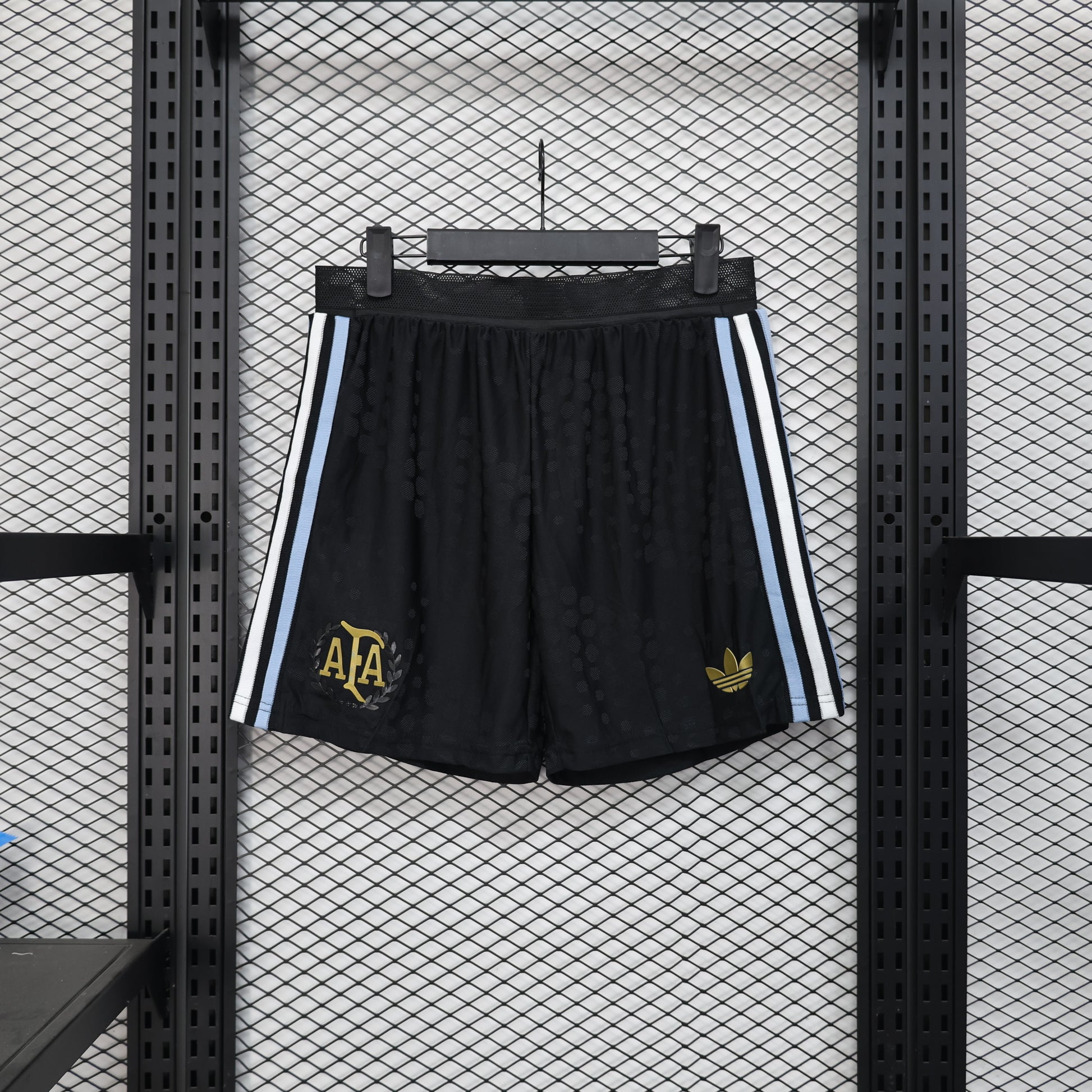 Argentina 50th Anniversary 2024/25 Black Shorts – Player Edition